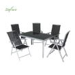 Mesa y sillas de comedor de jardín de aluminio para todo tipo de clima - 11D01F