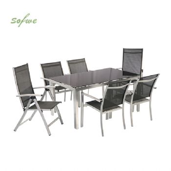 Juego de mesa de comedor para exterior...