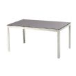 Juego de mesa de comedor para exterior para 6 personas con tablero de vidrio - 11D01G