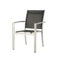 Juego de mesa de comedor para exterior para 6 personas con tablero de vidrio - 11D01G