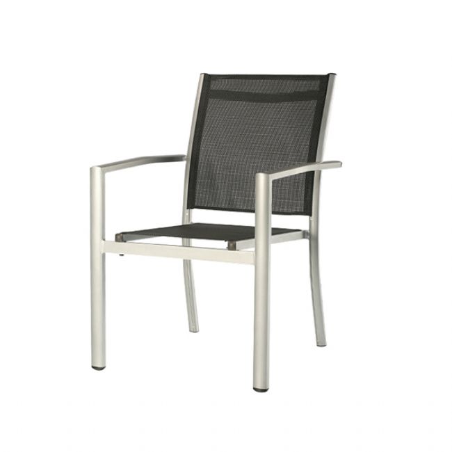 Juego de mesa de comedor para exterior para 6 personas con tablero de vidrio - 11D01G
