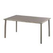 Juego de mesa y sillas de comedor de jardín de 7 piezas de textilene - 11D01H