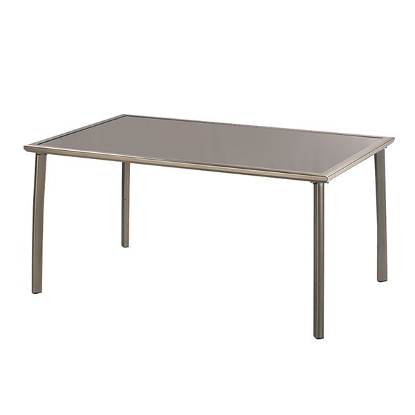 Juego de mesa y sillas de comedor de jardín de 7 piezas de textilene - 11D01H