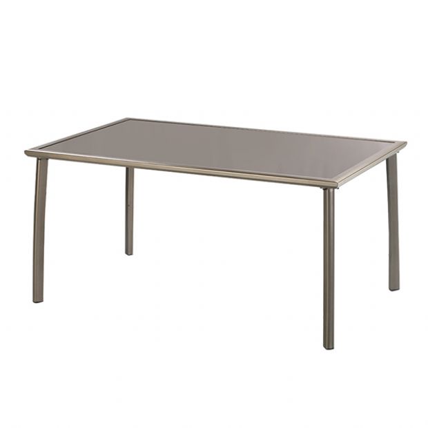 Juego de mesa y sillas de comedor de jardín de 7 piezas de textilene - 11D01H