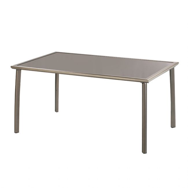 Juego de mesa y sillas de comedor de jardín de 7 piezas de textilene - 11D01H