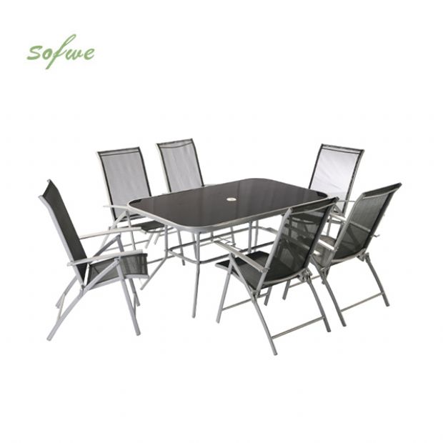 Juego de comedor de jardín de moda para exteriores - 11D01I