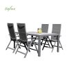 Juego de 5 muebles de comedor de jardín de aluminio - 11D01L