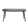 Mesa de comedor de exterior con tablero de cristal estampado de 5 mm de Modern Garden - 11D26E