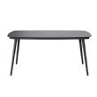Mesa de comedor de exterior con tablero de cristal estampado de 5 mm de Modern Garden - 11D26E
