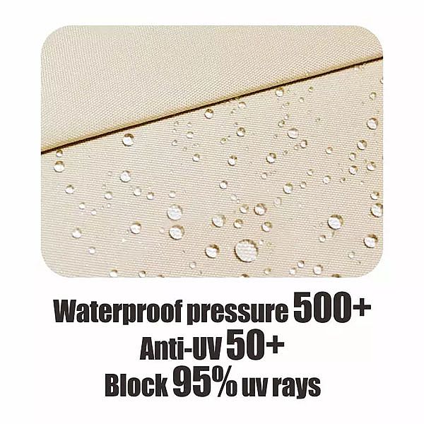 Venta al por mayor de sombrillas de patio al aire libre LED con energía solar - 12U01I