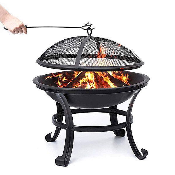 Hoyo de fuego de jardín de acero para quemar madera al aire libre al por mayor - 10H01H