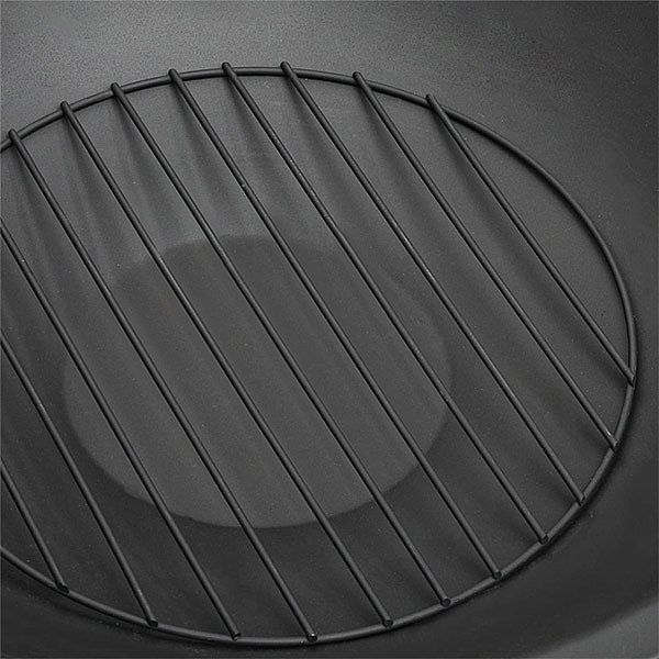 Pozo de fuego redondo al aire libre al por mayor con estante - 10H01J