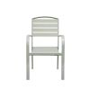 Silla de comedor apilable con reposabrazos - 11D11C