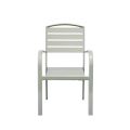 Silla de comedor apilable con reposabrazos - 11D11C