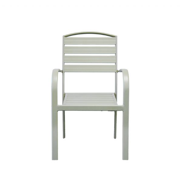 Silla de comedor apilable con reposabrazos - 11D11C