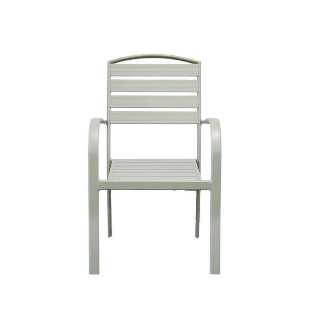 Silla de comedor apilable con reposabrazos - 11D11C