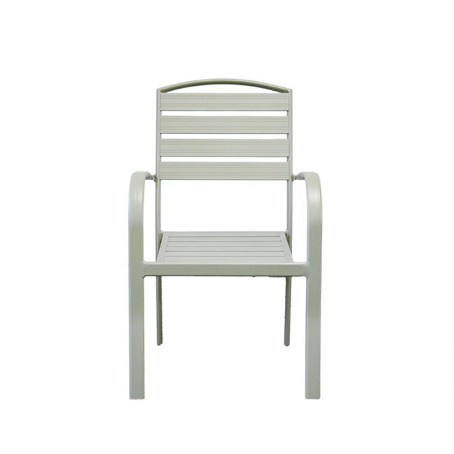 Silla de comedor apilable con reposabrazos - 11D11C