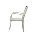 Silla de comedor apilable con reposabrazos - 11D11C