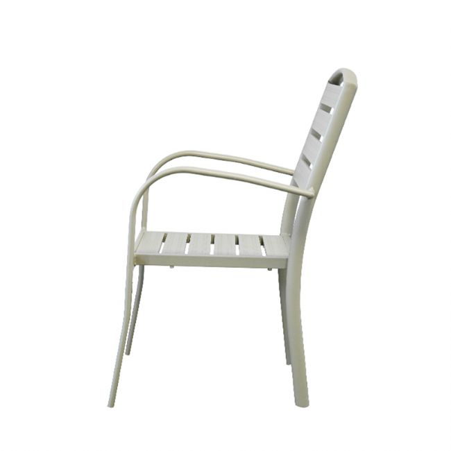 Silla de comedor apilable con reposabrazos - 11D11C