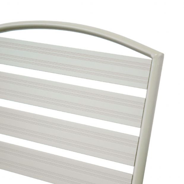 Silla de comedor apilable con reposabrazos - 11D11C