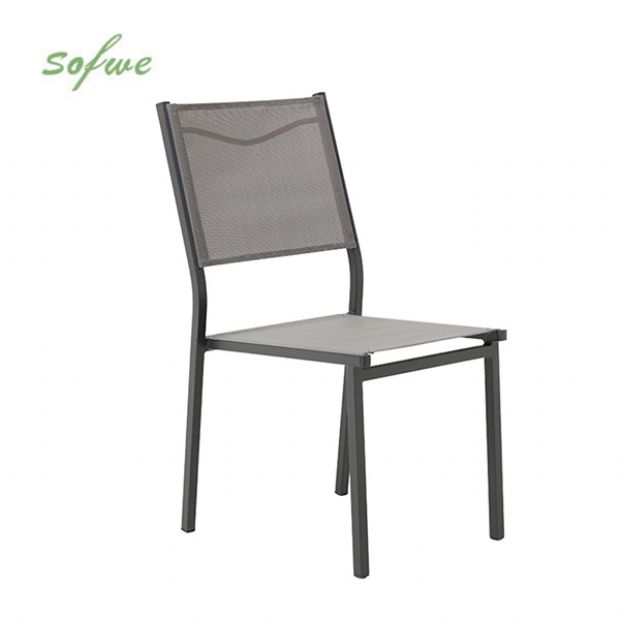 Silla apilable de textileno sin reposabrazos - 11D11D