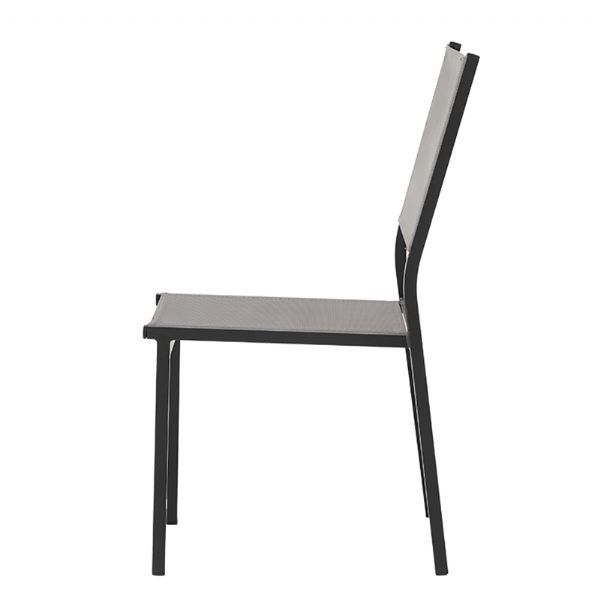 Silla apilable de textileno sin reposabrazos - 11D11D