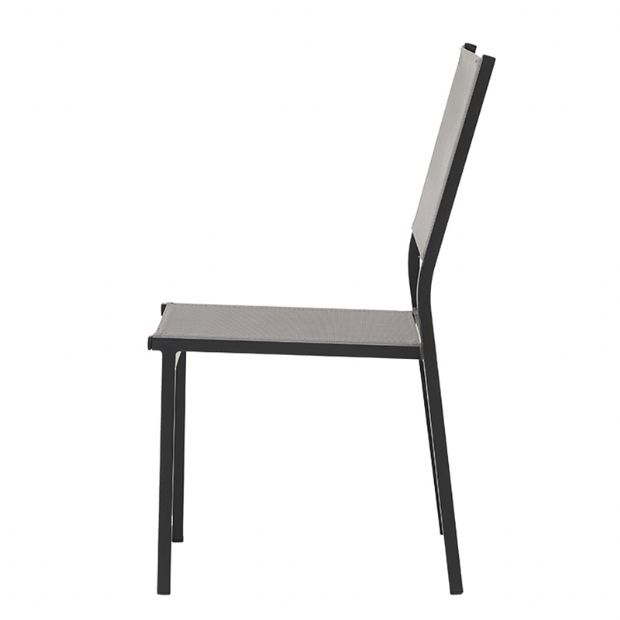 Silla apilable de textileno sin reposabrazos - 11D11D