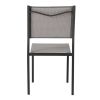 Silla apilable de textileno sin reposabrazos - 11D11D