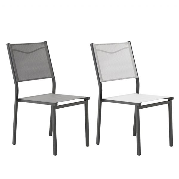 Silla apilable de textileno sin reposabrazos - 11D11D