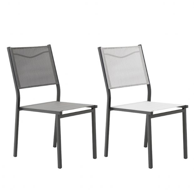Silla apilable de textileno sin reposabrazos - 11D11D