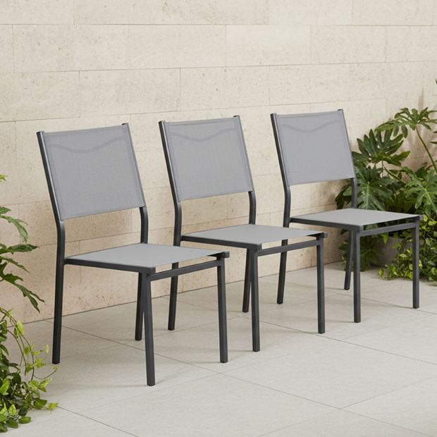 Silla apilable de textileno sin reposabrazos - 11D11D