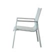 Sillón de aluminio para comedor de jardín - 11D11E