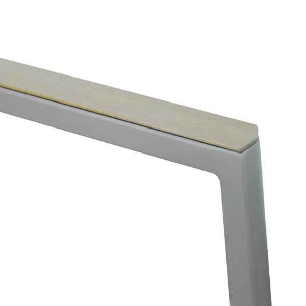 Sillón de aluminio para comedor de jardín - 11D11E