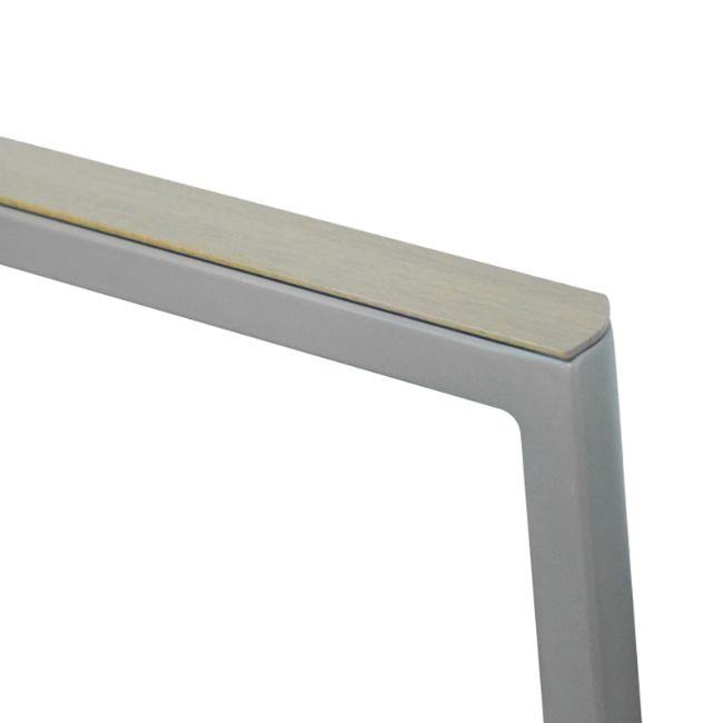 Sillón de aluminio para comedor de jardín - 11D11E