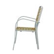 Silla de comedor de exterior de compuestos de madera-plástico - 11D11F