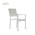 Sillón apilable de aluminio para jardín - 11D11H
