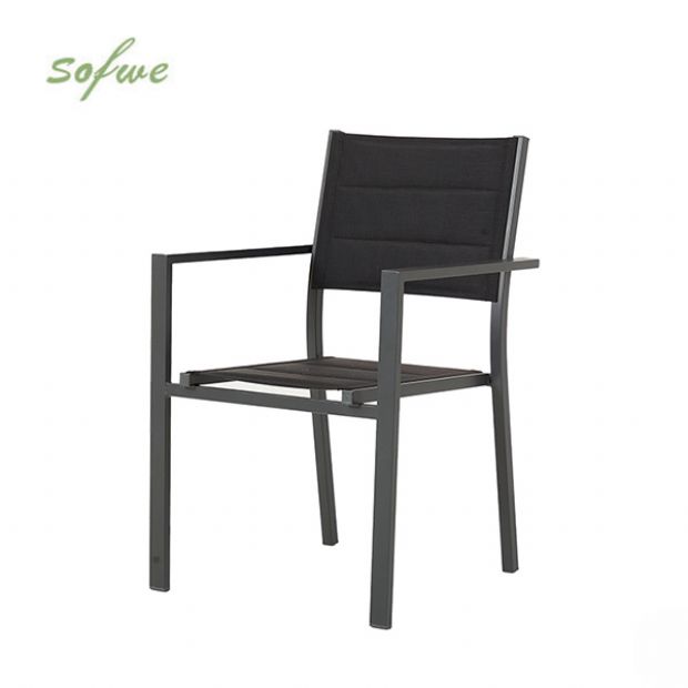 Sillón apilable de aluminio para jardín - 11D11H
