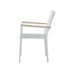 Sillón apilable de aluminio para jardín - 11D11H