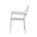 Sillón apilable de aluminio para jardín - 11D11H