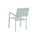 Sillón apilable de aluminio para jardín - 11D11H