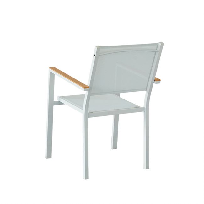 Sillón apilable de aluminio para jardín - 11D11H