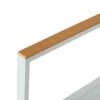 Sillón apilable de aluminio para jardín - 11D11H