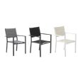 Sillón apilable de aluminio para jardín - 11D11H
