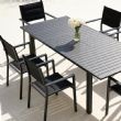 Sillón apilable de aluminio para jardín - 11D11H