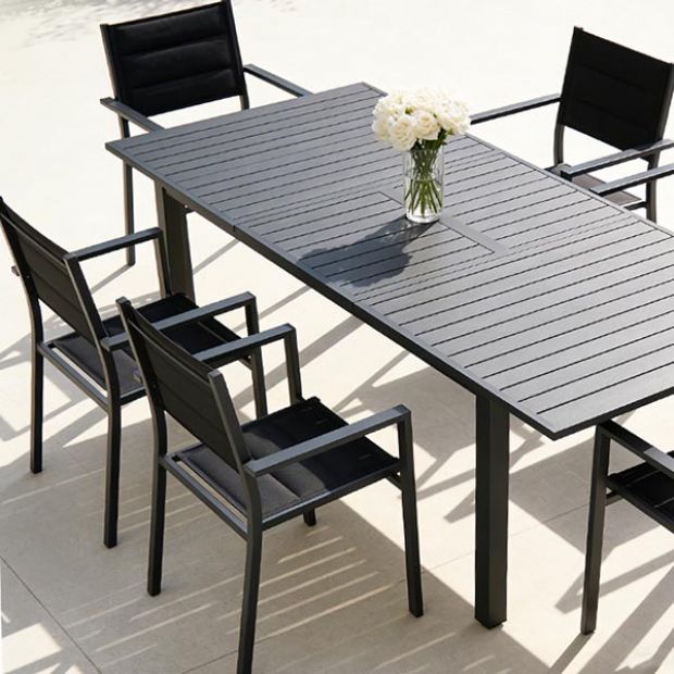 Sillón apilable de aluminio para jardín - 11D11H