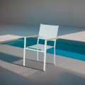 Sillón apilable de aluminio para jardín - 11D11H