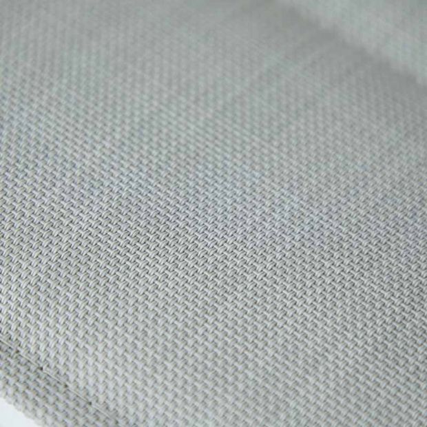 Sillón de comedor de aluminio acolchado de algodón para jardín - 11D11I