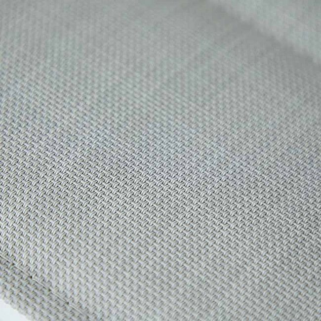 Sillón de comedor de aluminio acolchado de algodón para jardín - 11D11I