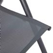 Sillón de comedor plegable de aluminio para jardín - 11D11L