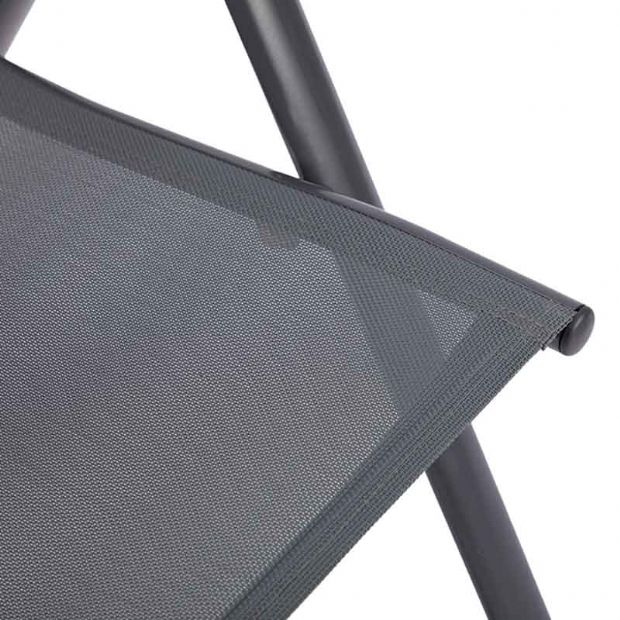Sillón de comedor plegable de aluminio para jardín - 11D11L